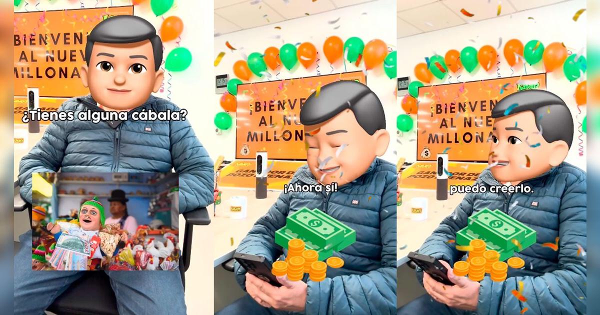 Ganador de millones de soles de La Tinka revela su sorprendente cábala: 