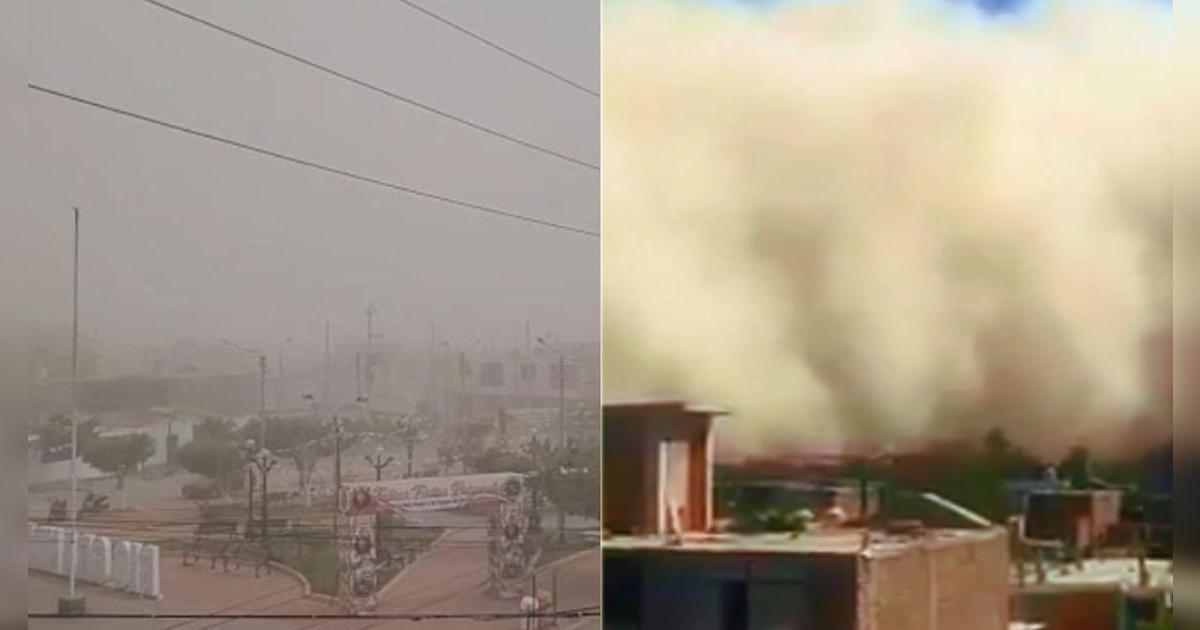 Tormenta de arena en Tacna, Ica y otras regiones: Senamhi alerta sobre inusual fenómeno