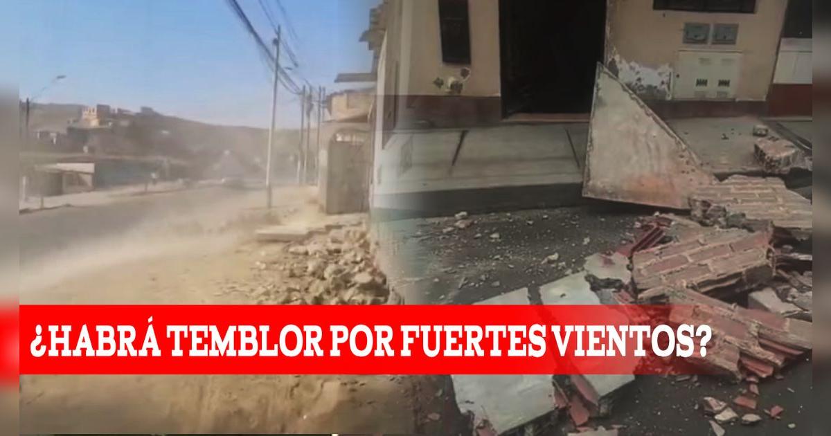 ¿Los fuertes vientos provocarán un temblor en Lima? Esto indicó Senamhi