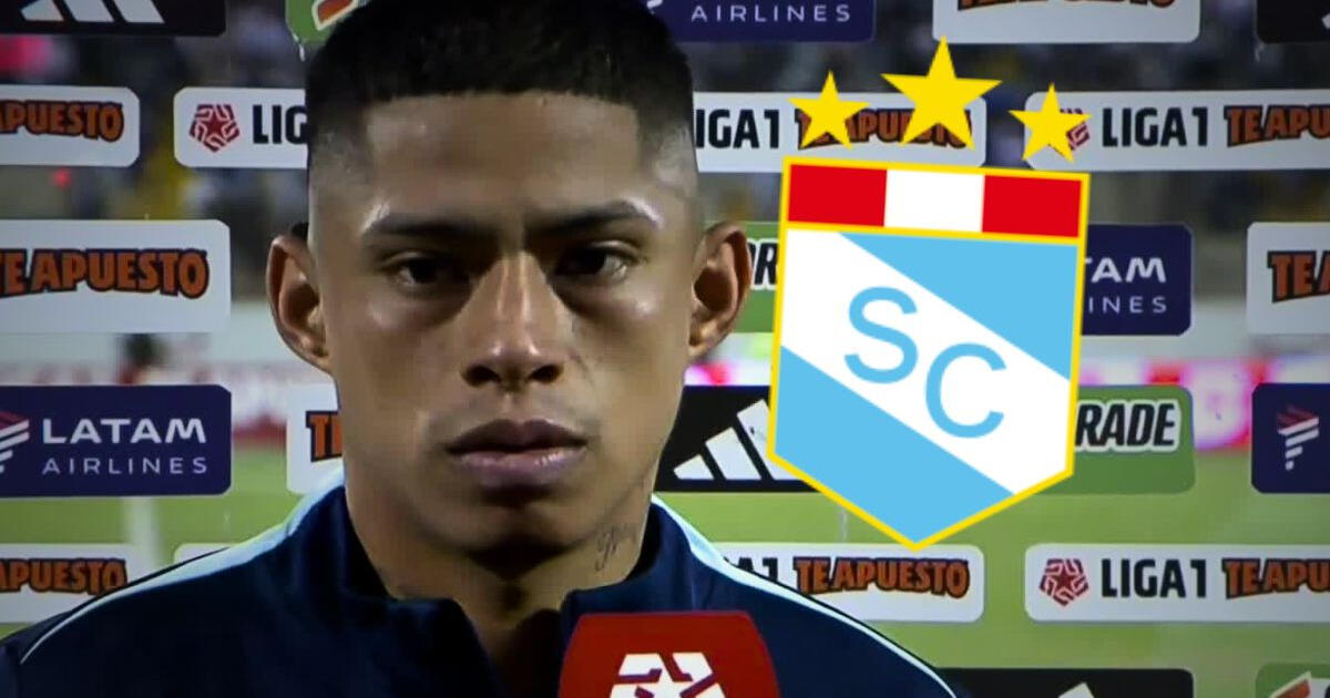 Kevin Quevedo dio fuerte calificativo a Sporting Cristal previo al clásico: 