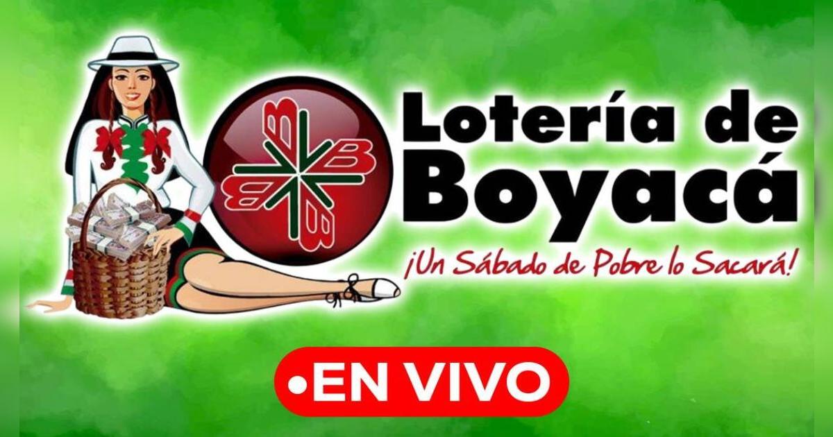 Resultados de la Lotería Boyacá del sábado 2 de agosto: números ganadores del Premio Mayor de 15,000 mil millones