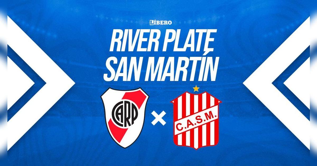 ¿A qué hora juega River Plate vs San Martín, en qué canal y dónde ver partido de Copa Argentina?