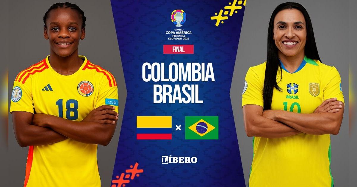 Colombia vs. Brasil EN VIVO por la Copa América Femenina: pronóstico, horarios y canales para ver