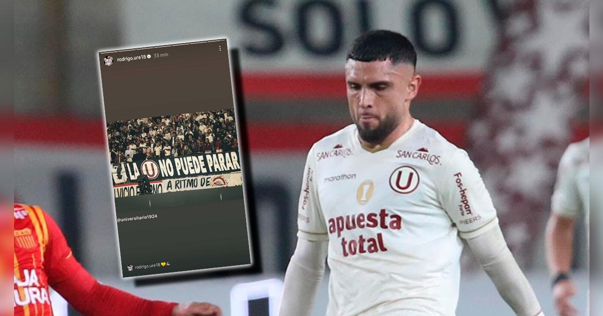 El contundente mensaje de Rodrigo Ureña que sorprendió a los hinchas de la 'U': 