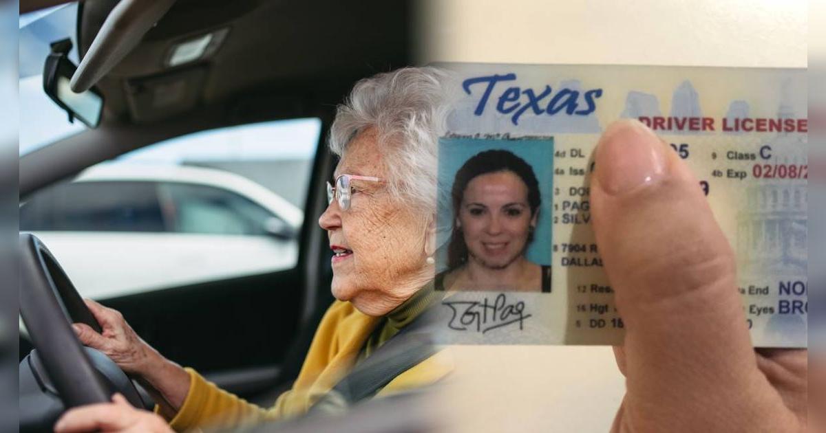 Texas cambia las reglas de conducción para adultos mayores: así deben renovar su licencia de conducir en agosto de 2025