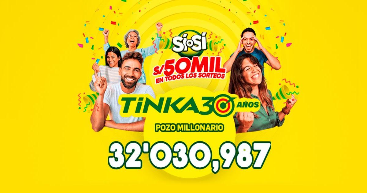 La Tinka sorteo de HOY, domingo 3 de agosto: resultados y jugada ganadora del pozo millonario