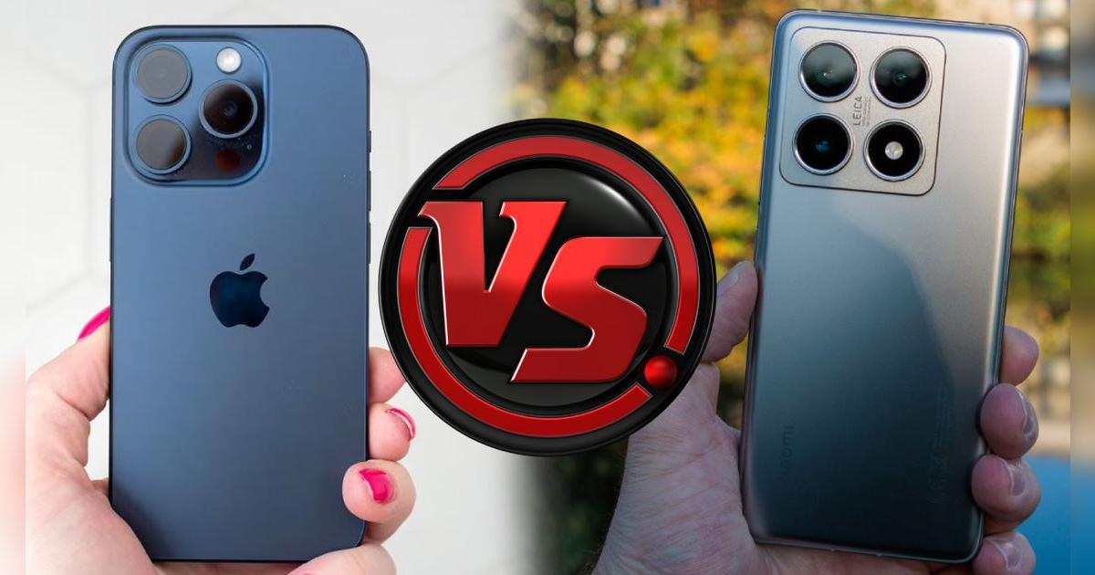 IPhone 15 Pro vs. Xiaomi 14T Pro: cuál me ofrece mejor pantalla, procesador, foto y batería para comprar este 2025
