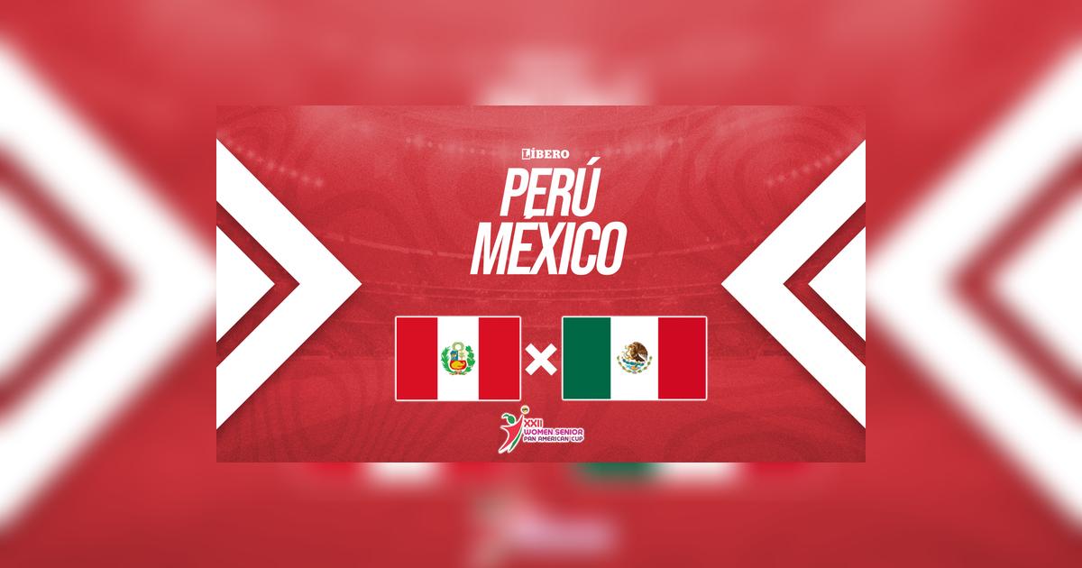 Perú vs. México EN VIVO por la Copa Panamericana de Vóley: hora y dónde ver partido