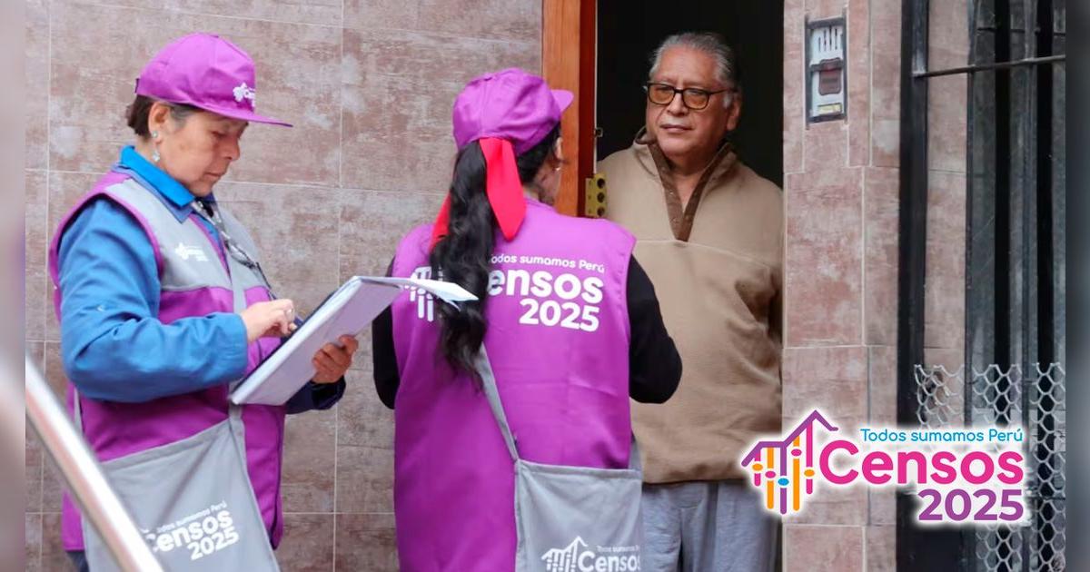 ¡Atención! Sepa cómo reconocer a los censistas del INEI antes de abrir la puerta de tu casa