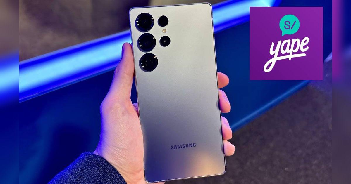 Es el mejor celular de Samsung y Yape te da un descuento de S/2550 si quieres comprarlo