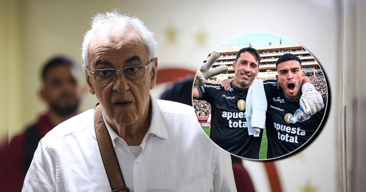 La tajante decisión de Jorge Fossati sobre el arquero que tapará en Universitario vs Alianza UDH