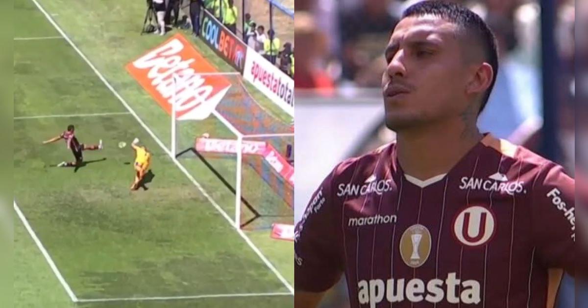 ¿Por qué no se validó el gol de Alex Valera en el rebote tras fallar penal con Universitario?