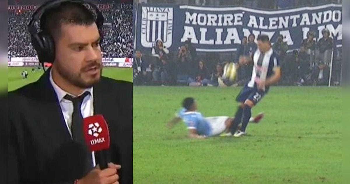 Erick Delgado comparó jugada de Hernán Barcos con expulsión de Maxloren Castro: 