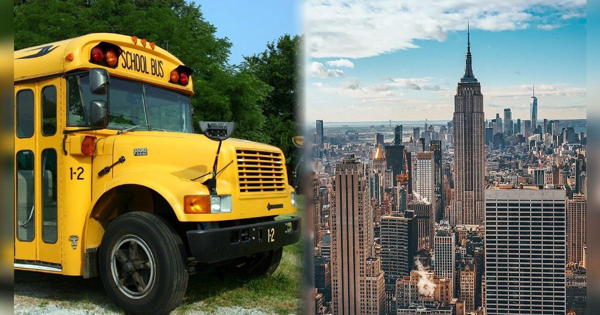 Inmigrante hispana trabaja como conductora de bus escolar en Nueva York y revela la increíble cifra que gana por hora