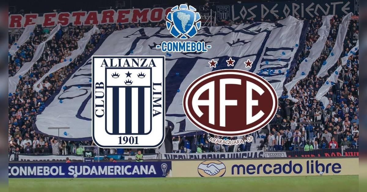 Conmebol confirmó que Alianza Lima enfrentará a Ferroviaria de Brasil en el torneo internacional