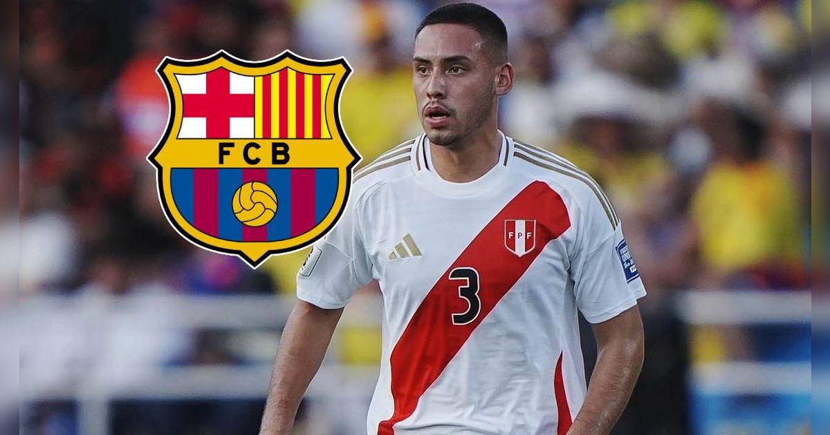¡Batacazo! Portal internacional filtra que futbolista peruano fichó por el FC Barcelona