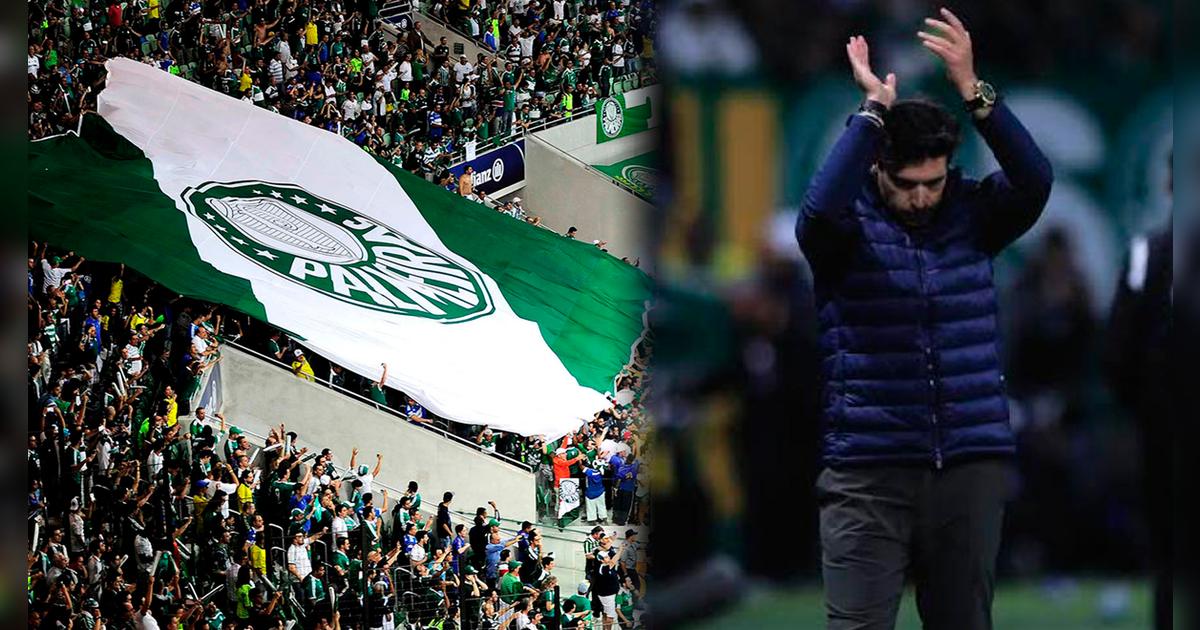 Palmeiras en crisis: hinchas insultan a DT antes de enfrentar a la 'U' y él responde sin filtros