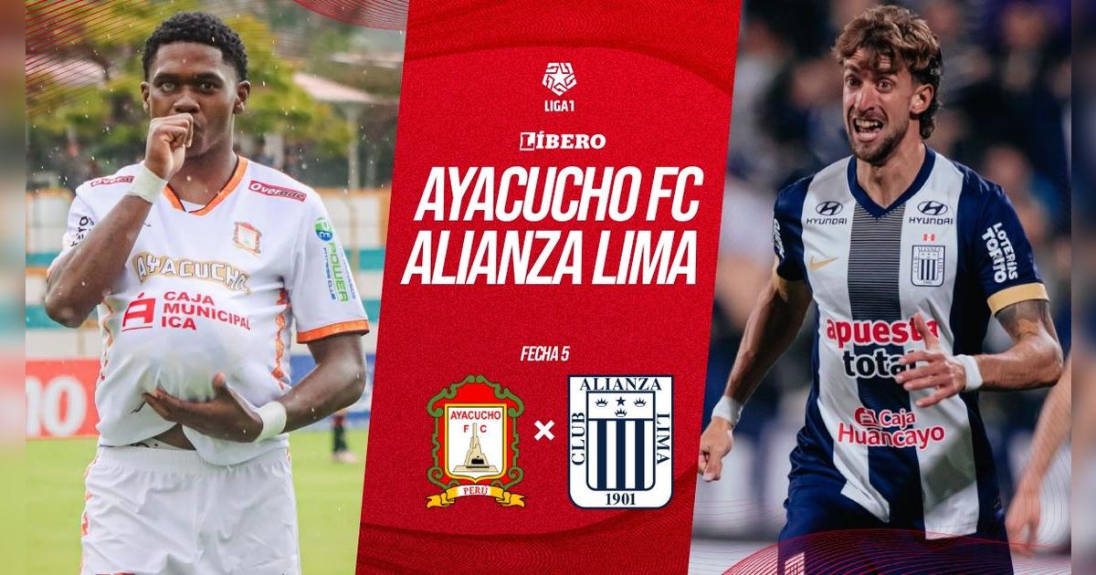 Alianza Lima vs. Ayacucho FC EN VIVO por Liga 1: pronóstico, horarios y canales para ver