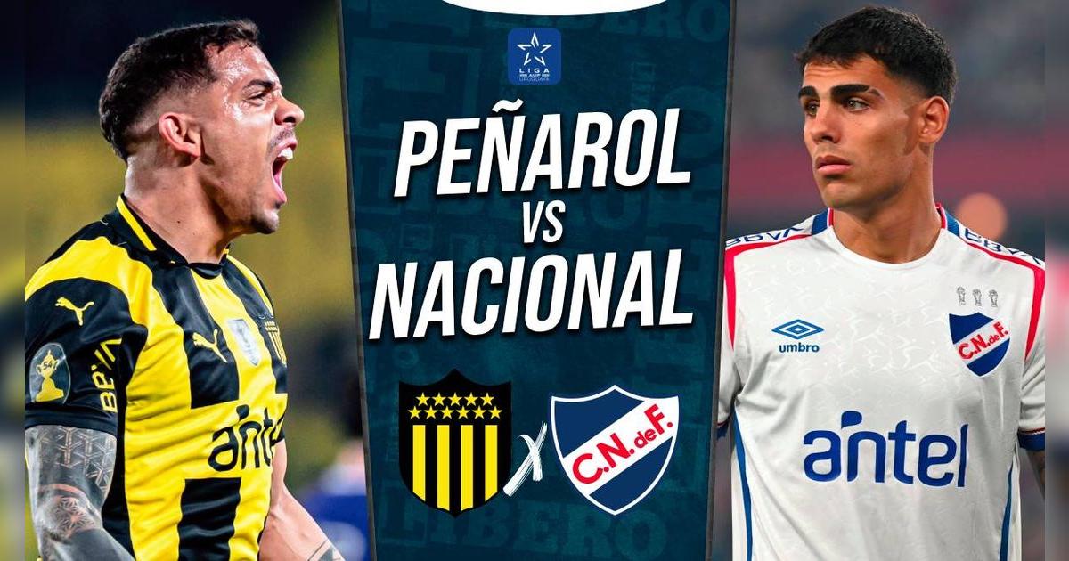 Peñarol vs Nacional EN VIVO vía VTV: horario, pronóstico y dónde ver el clásico uruguayo