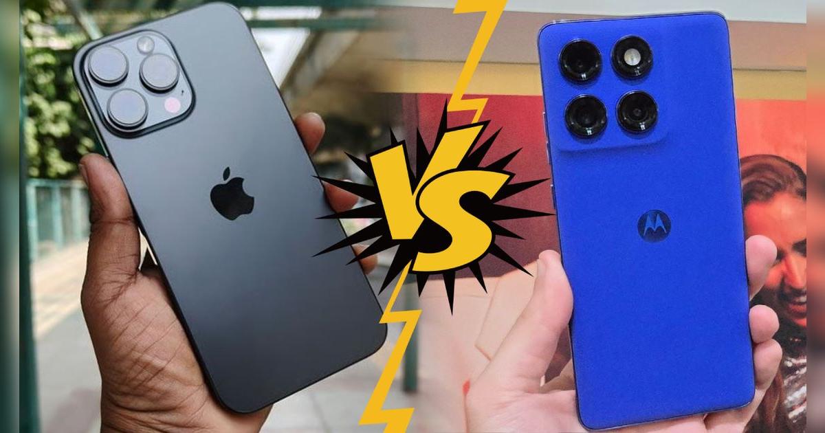 IPhone 16 Pro Max vs. Motorola Edge 60 Pro: cuál tiene mejor pantalla, procesador y cámara para comprar este 2025
