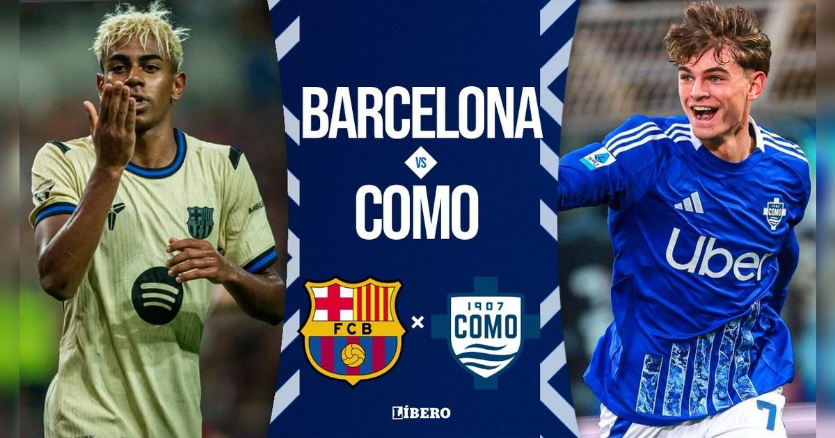Barcelona vs. Como EN VIVO por Trofeo Joan Gamper: horarios y dónde ver partido