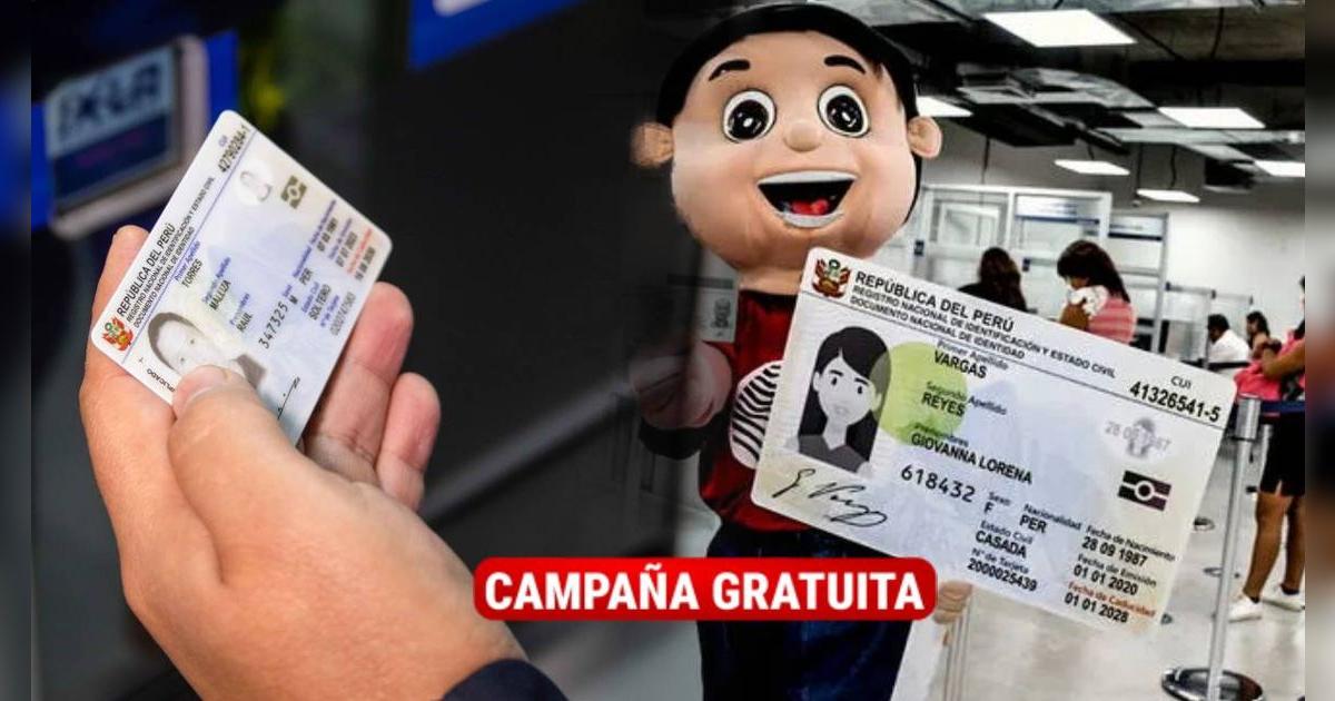 DNI electrónico gratis para este 16 de agosto: ¿Dónde será la campaña y quiénes acceden?