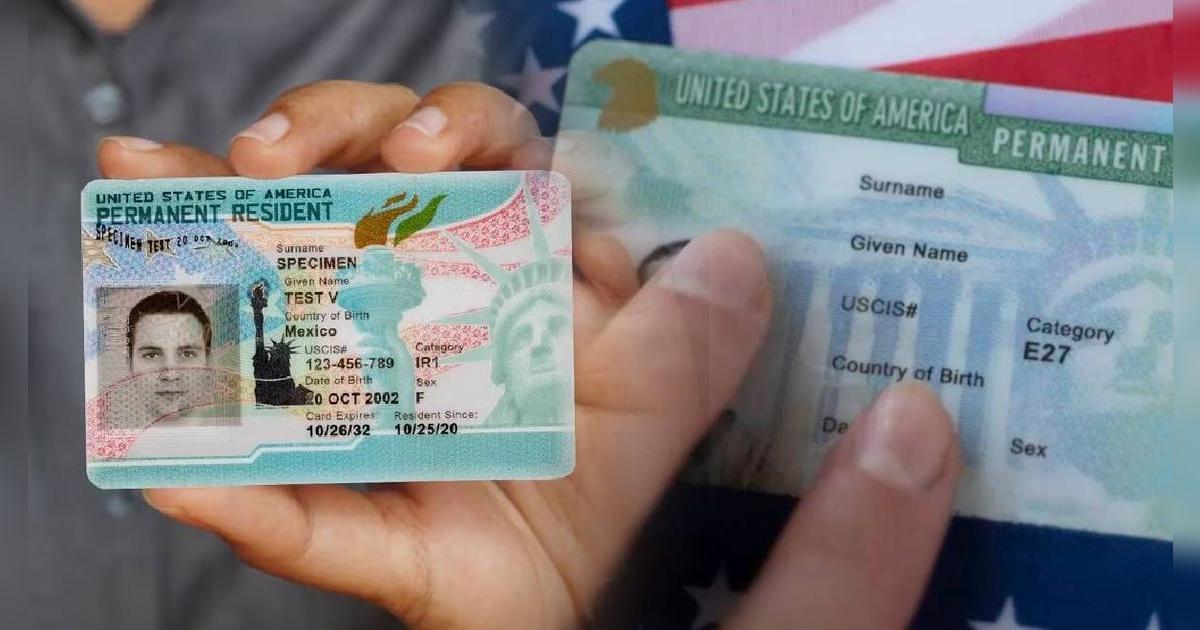 Ojo inmigrantes: esto debes hacer con la Green Card si vives fuera de Estados Unidos