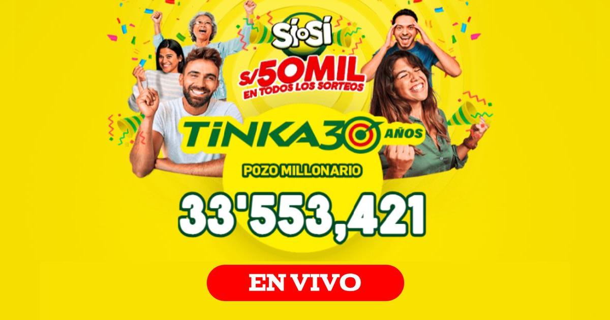 Resultados La Tinka HOY, domingo 10 de agosto: horario y números ganadores del 'Pozo millonario'