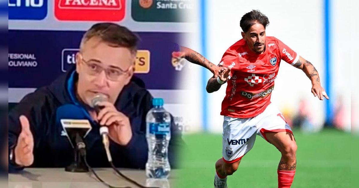 DT de Bolívar, Flavio Robatto, dejó firme calificativo a Cienciano por Sudamericana: 