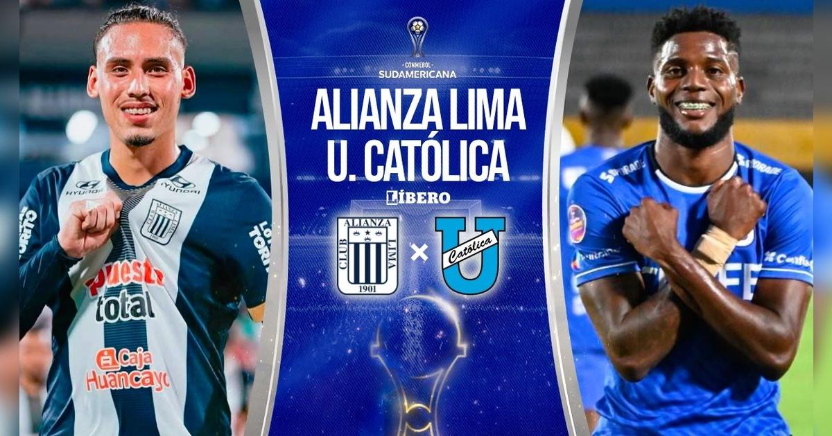 Alianza Lima vs. Universidad Católica EN VIVO por Copa Sudamericana: pronóstico, horarios y dónde ver