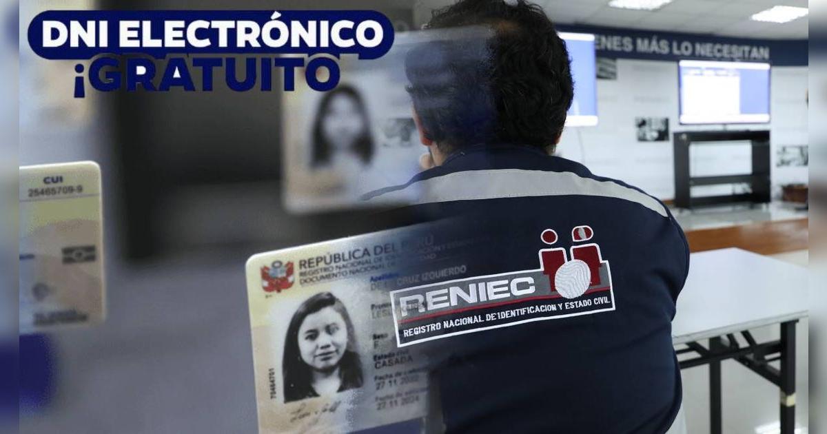 DNI gratis este lunes 18 de agosto en San Martín de Porres: quiénes pueden acceder a la campaña y requisitos