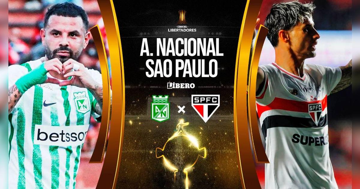 Atlético Nacional vs Sao Paulo EN VIVO: hora y canal por octavos de final de Copa Libertadores