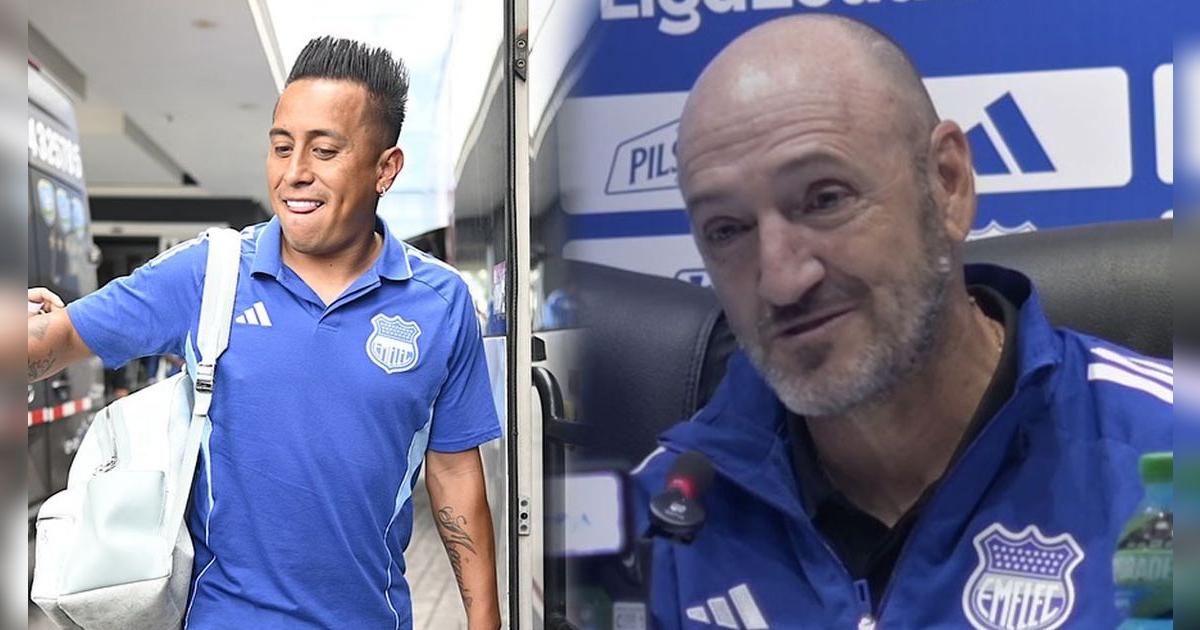 DT de Emelec, Guillermo Duró, dio firme comentario de Christian Cueva ante posible salida: 