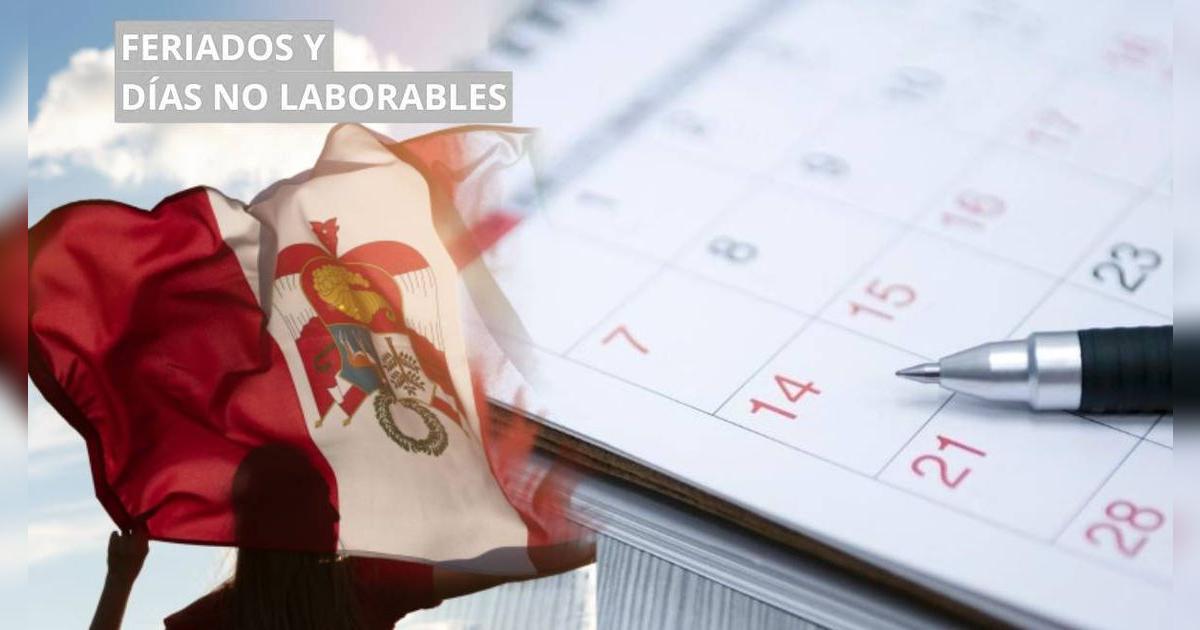 Feriados y días no laborables de agosto 2025: esto dice el calendario oficial en Perú