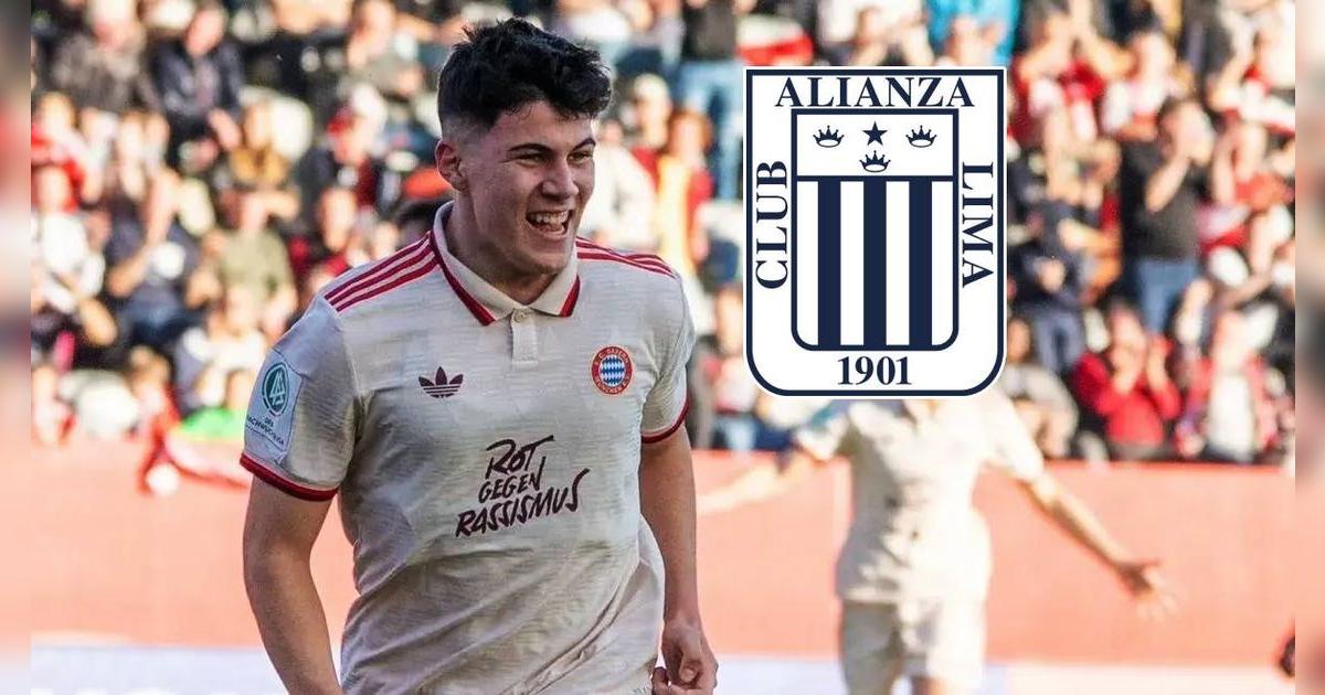 ¿Cuál es el vínculo entre Alianza Lima y Felipe Chávez, volante que debutó en Bayern Múnich?