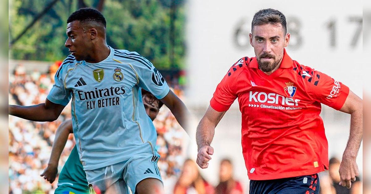 Real Madrid vs Osasuna: fecha, día, hora y canal para el debut por LaLiga 2025-2026