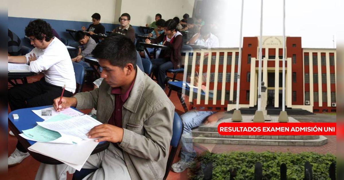 Resultados Examen de Admisión Ordinario UNI 2025-2: consulta el puntaje obtenido en la prueba del 13 de agosto
