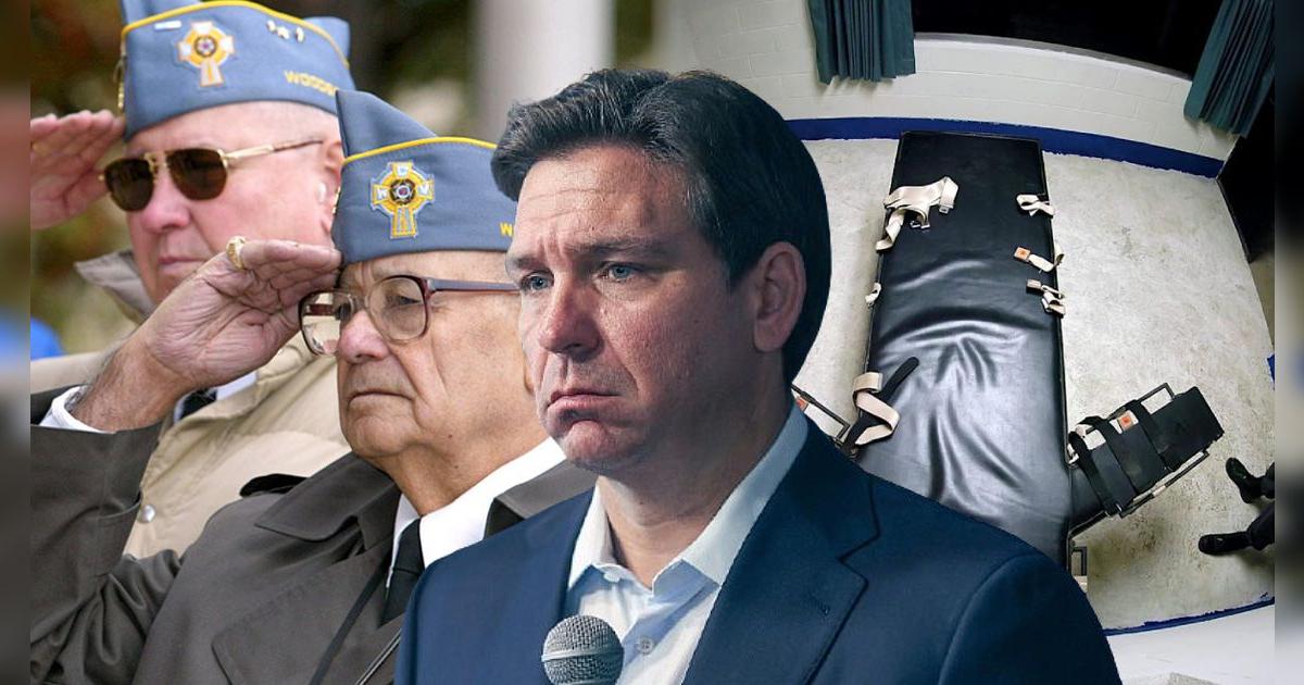 Veteranos de guerra exigen a Ron DeSantis frenar las ejecuciones a los militares en el 