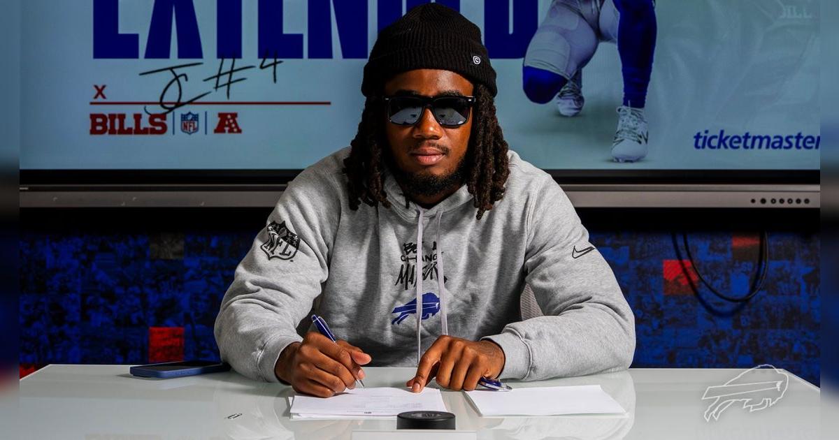 James Cook reveló el equipo de la NLF donde quiere retirarse tras renovar con Buffalo Bills