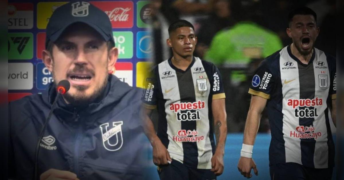 DT de Universidad Católica dio contundente calificativo sobre Alianza tras derrota: 