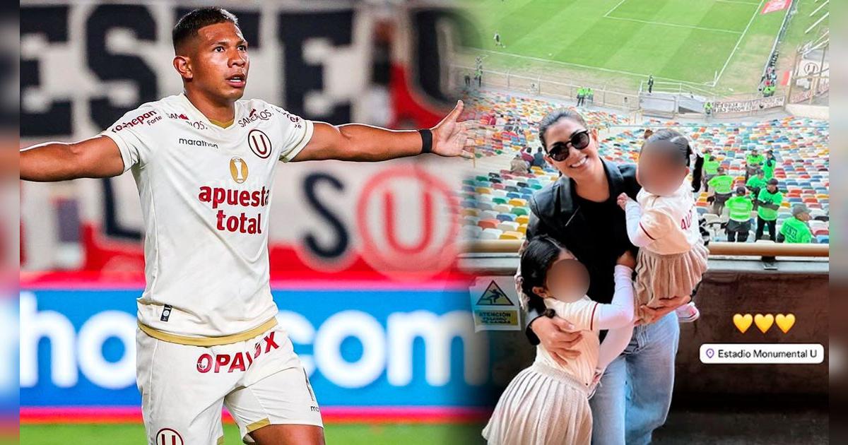 Ana Siucho asistió al partido de la 'U' vs Palmeiras y sorprende con tierno mensaje: 