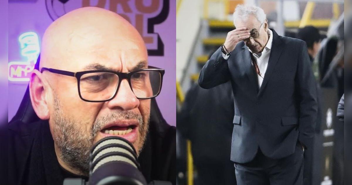 Mr. Peet dio fuerte calificativo a Fossati tras perder ante Palmeiras por Libertadores: 