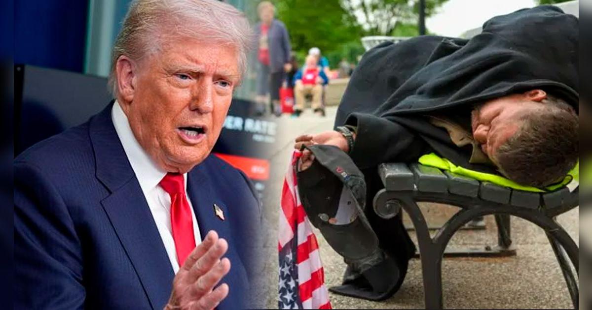 Trump anuncia la peor noticia: redadas y expulsión de personas sin hogar en Washington D.C.