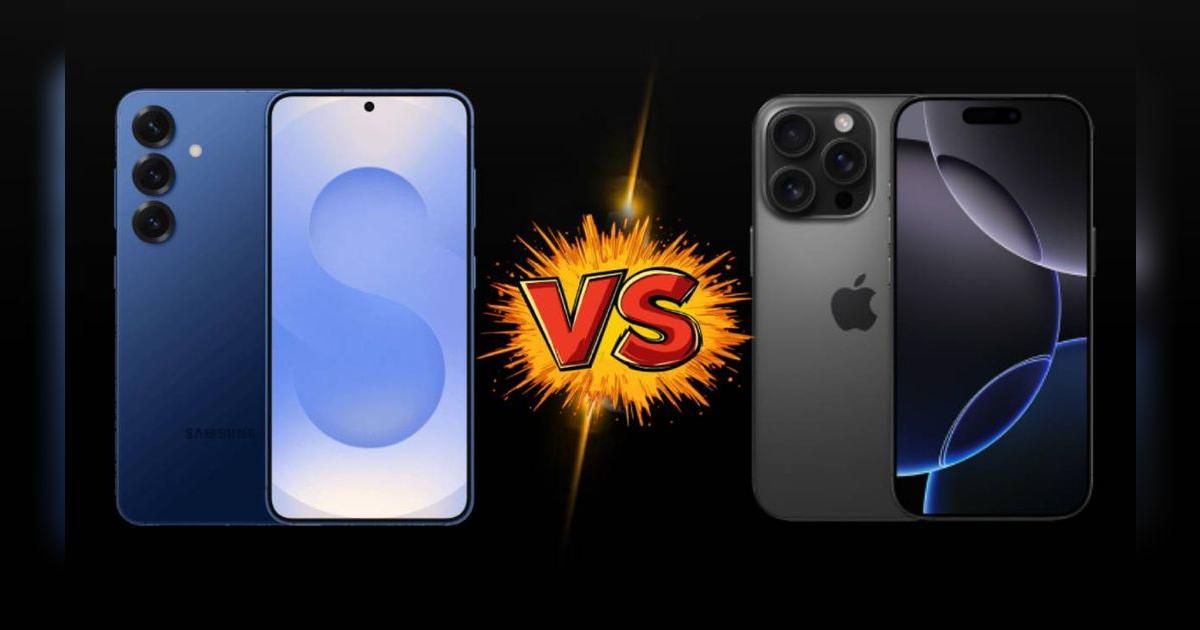 Galaxy S25 Plus vs. iPhone 16 Pro: cuál tiene mejores cámaras, pantalla, procesador y cuesta menos