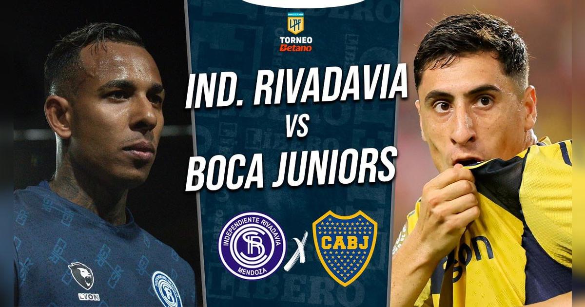Boca vs Independiente Rivadavia EN VIVO, Clausura Liga Profesional: horario, canal de TV y formaciones