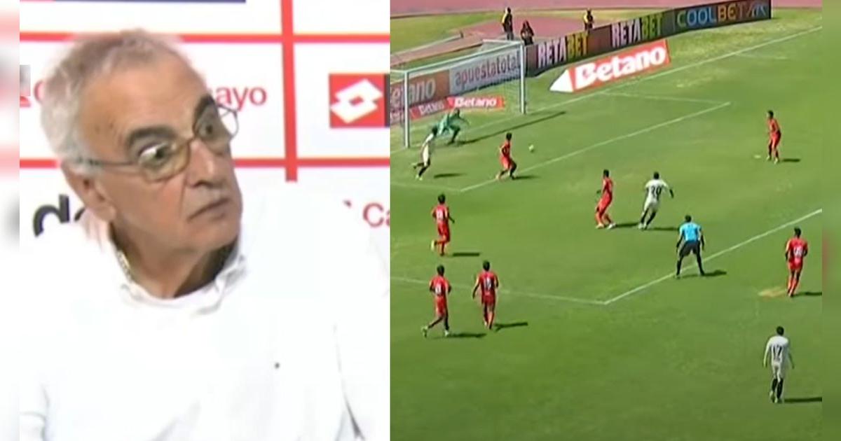 Jorge Fossati dio fuerte mensaje sobre el VAR y calificó a Sport Huancayo tras 1-1: 