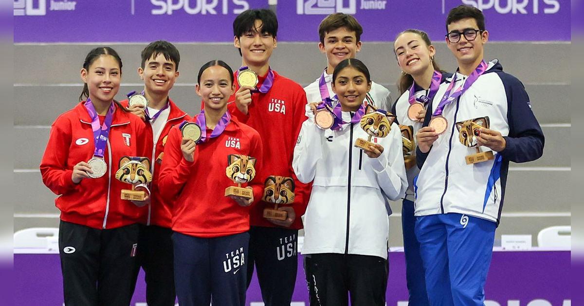 El Team Perú suma más medallas en los Juegos Panamericanos Junior Asunción 2025