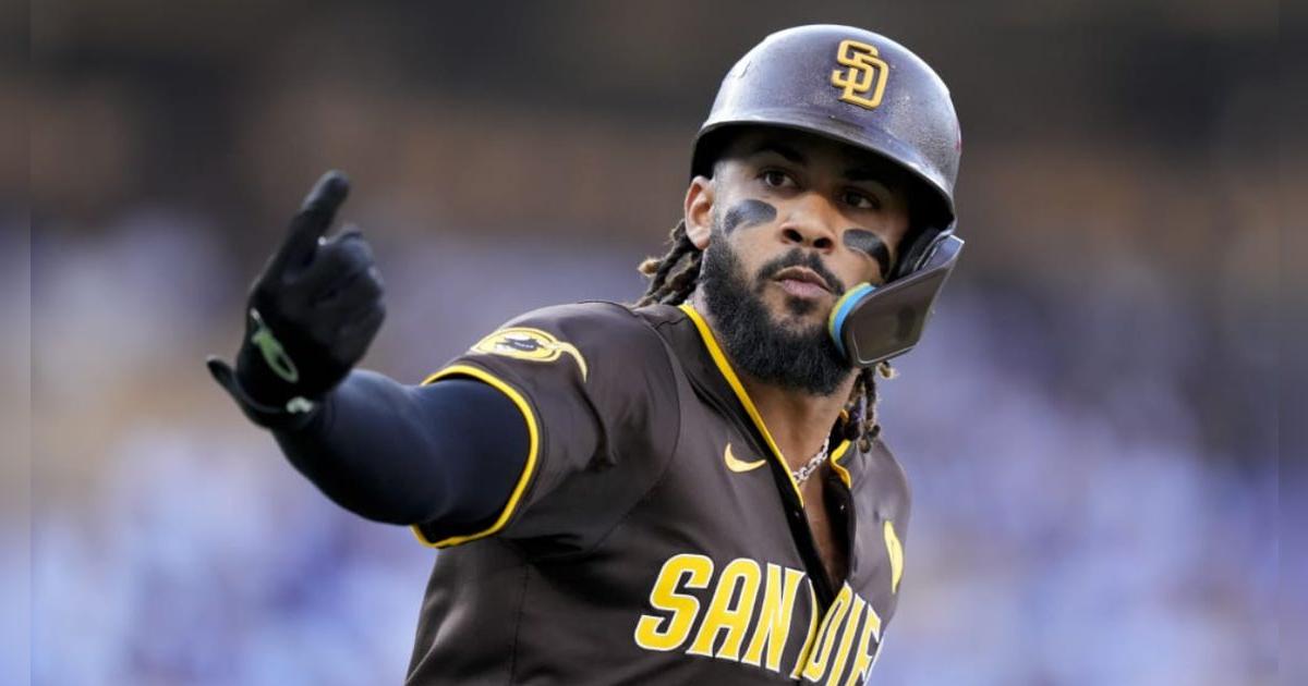 Fernando Tatis Jr. responde al ataque recibido en el juego de los Dodgers vs. los Padres: 