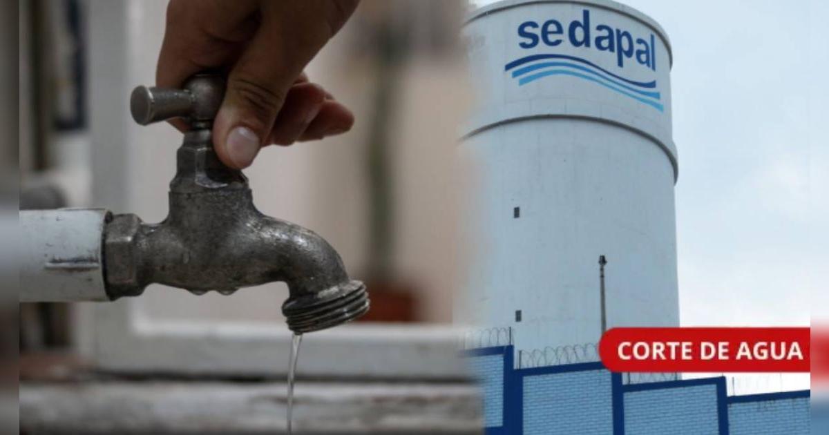 Corte de agua en Lima este 19 de agosto: seis distritos serán afectados, según Sedapal
