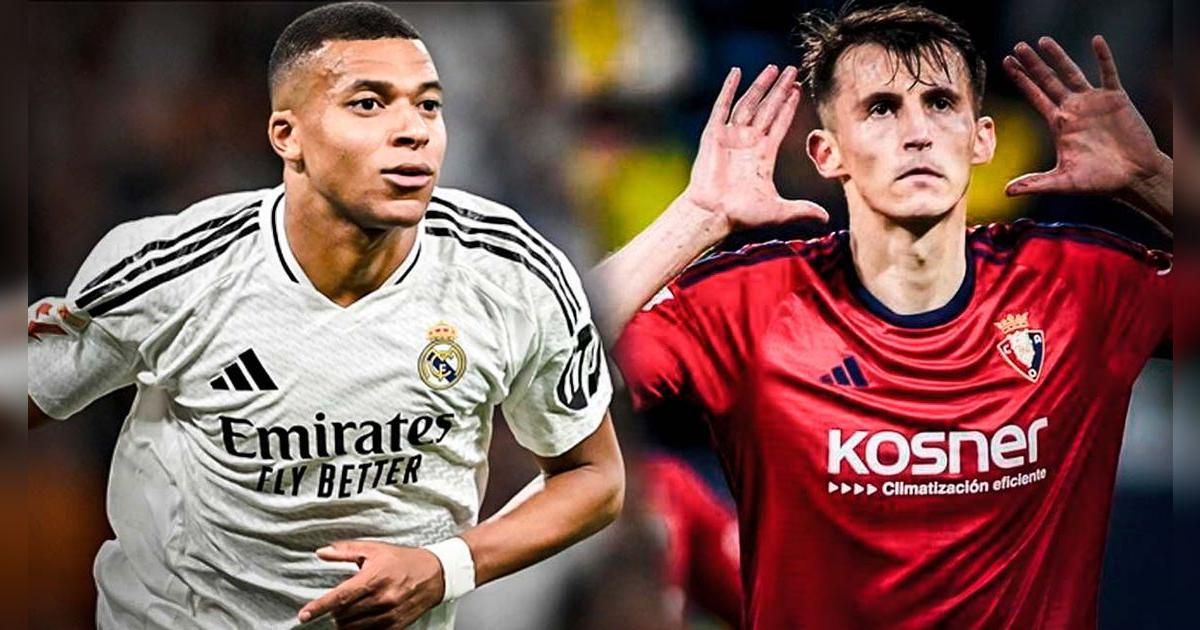 ¿A que hora juega Real Madrid vs Osasuna, canal de transmisión y donde ver partido por LaLiga?